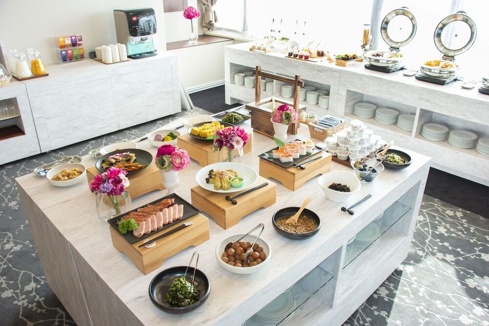 朝食ビュッフェ