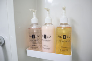 シャンプー類はオリジナル