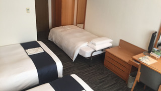 トリプルベッド(ツインルーム+エキストラベッド)　(禁煙)