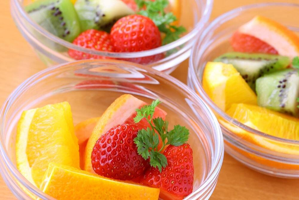 朝食ビュッフェ