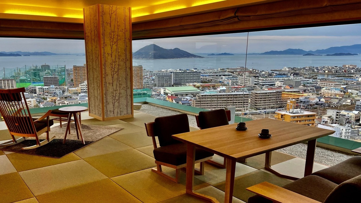 【天然温泉】＜展望風呂＞瀬戸内海プレミアスイート3754265
