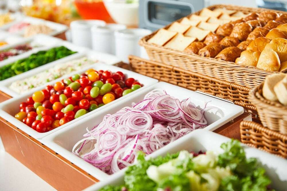 朝食ビュッフェ