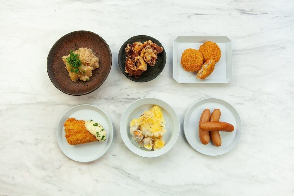 朝食ビュッフェ