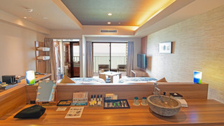 クラブフロア按司/温泉露天風呂/ツイン/オーシャンビュー