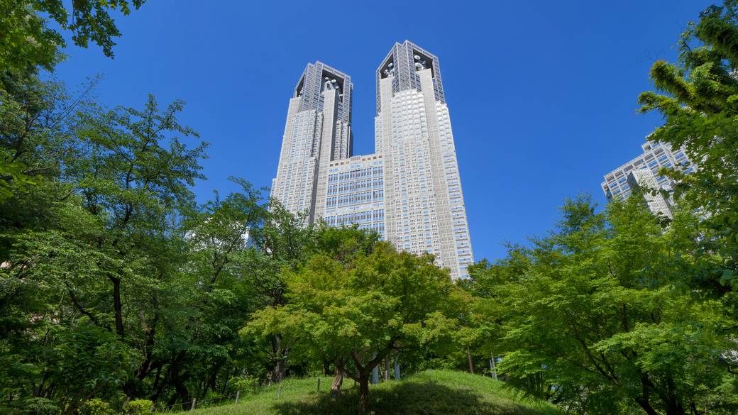 「新宿中央公園」で
都会の自然を満喫 / 1