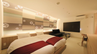 露天風呂付和室 デラックスツイン 禁煙