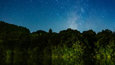 「亀山湖」周辺の星空 / 6