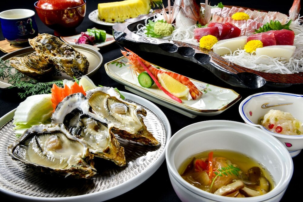 旅館のお食事処