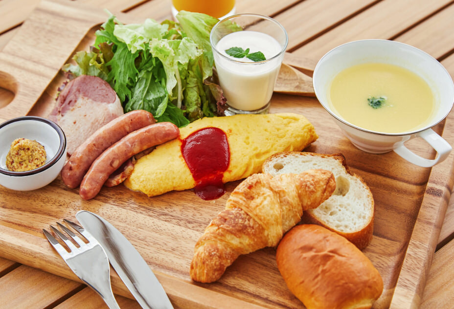 朝食は和食か洋食、どちらかを3733082