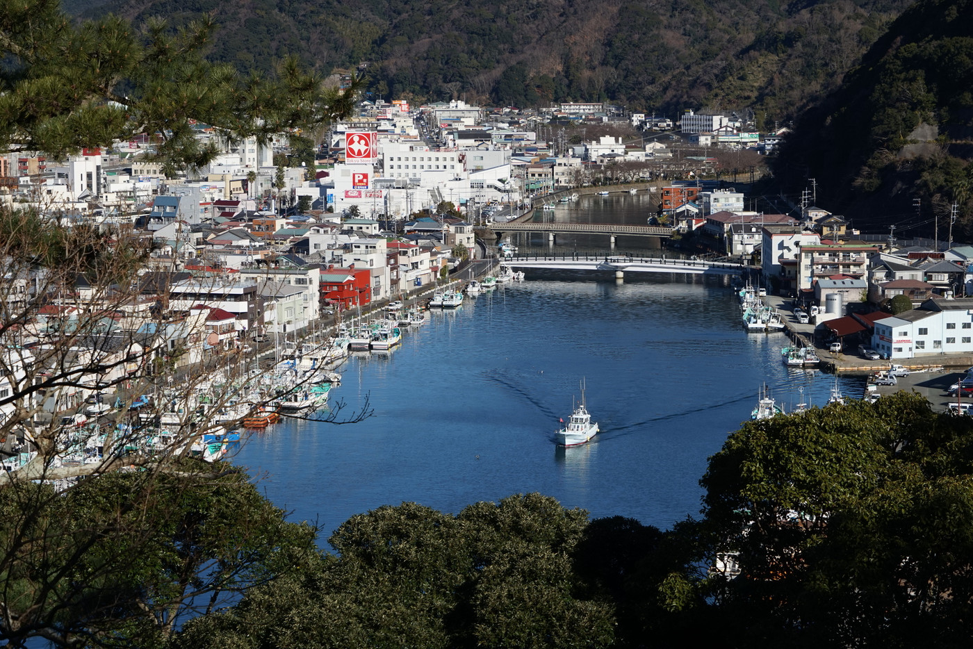 1月　南伊豆12下田市街・下田公園展望