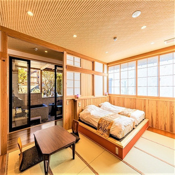 全室に露天風呂付き。自慢の温泉でキレイを磨こう♡3845239