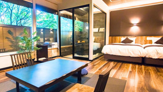 [洋モダンスイート和洋室] 露天風呂付き 喫煙