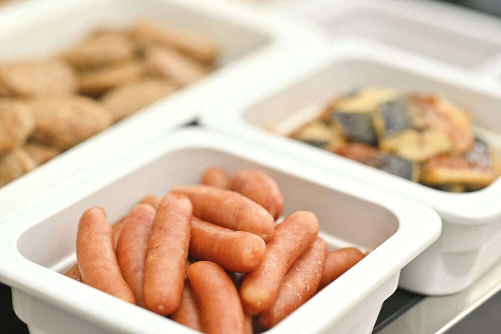 朝食ビュッフェ
