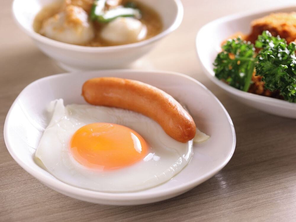 朝食ビュッフェ