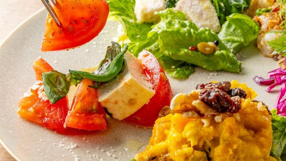 朝食ビュッフェ