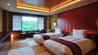 デラックス ツインルーム コートヤードビュー