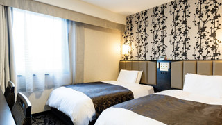 ツインルームシングルサイズベッド 2 台禁煙