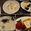 〆は雑炊で、デザートも白いティラミス美味！