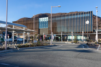 石和温泉駅　山梨県