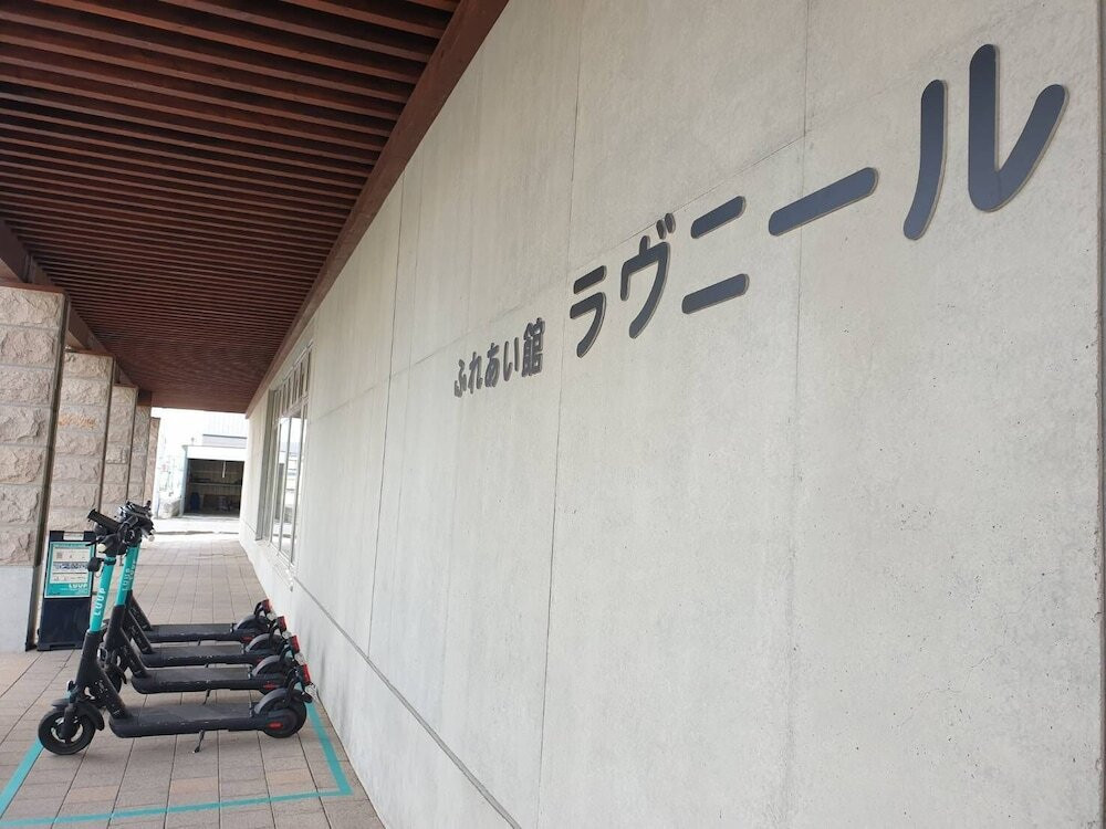 施設の正面