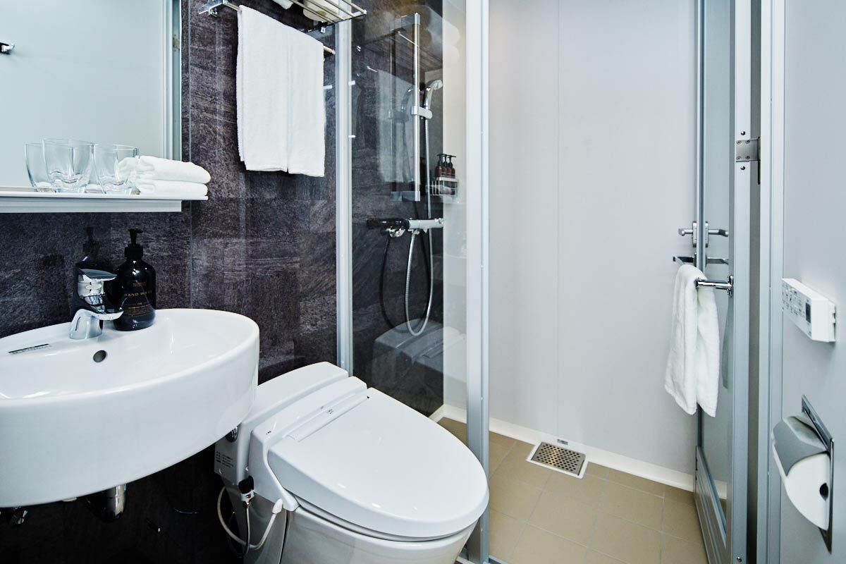 スタジオダブル一部客室のバスルーム