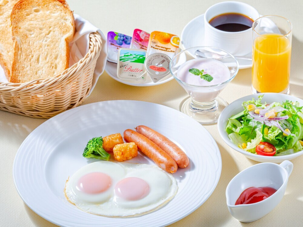 朝食ビュッフェ