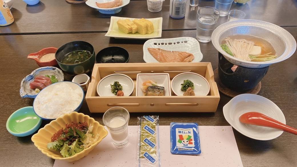 身も心も温まる
こだわりの和朝食 / 2