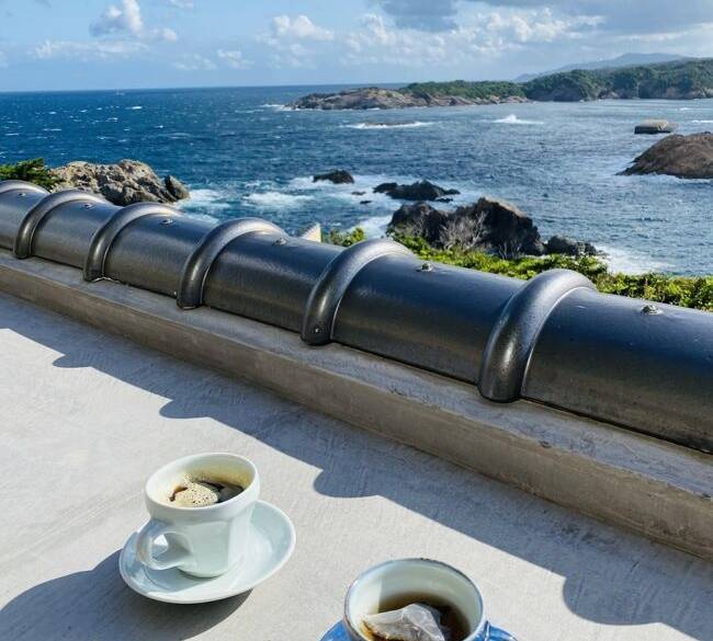 かわたれテラスでコーヒー / 2