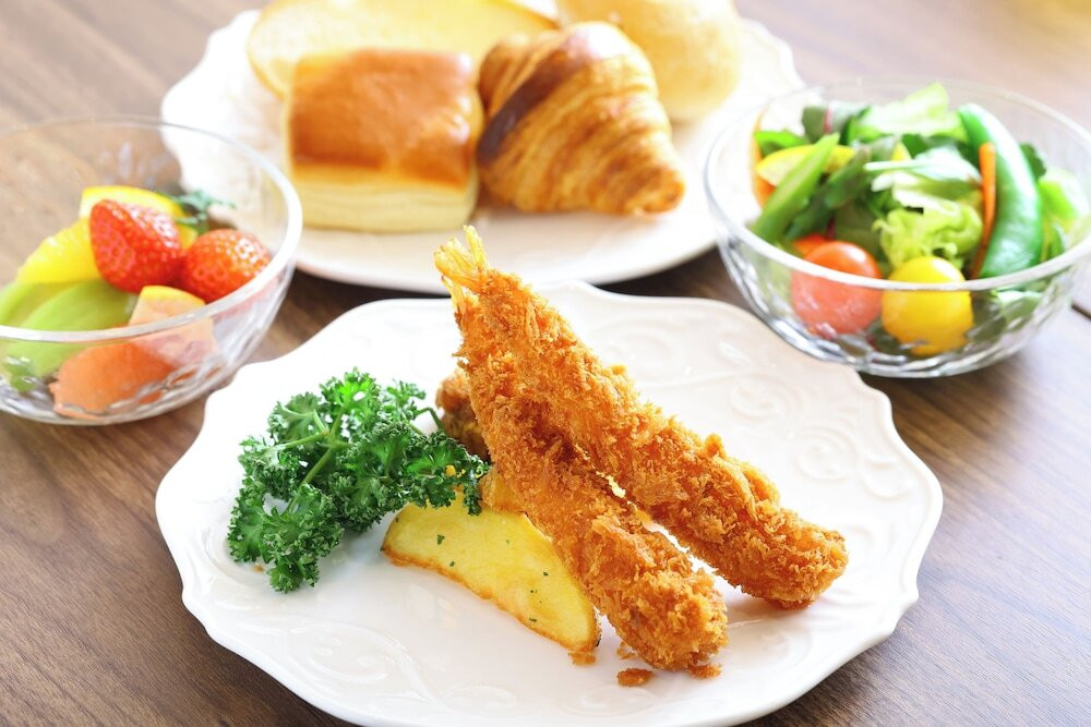 朝食ビュッフェ