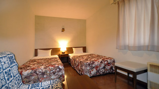 スタンダード ツインルーム 専用バスルーム マウンテンビュー