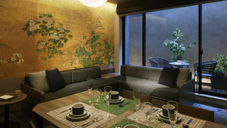 デラックス 1ベッドルーム 4ベッド (テラス付き・プライベートサウナ利用17:30-19:00) 禁煙