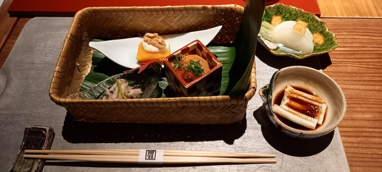 夕食　ほかに７品ほど