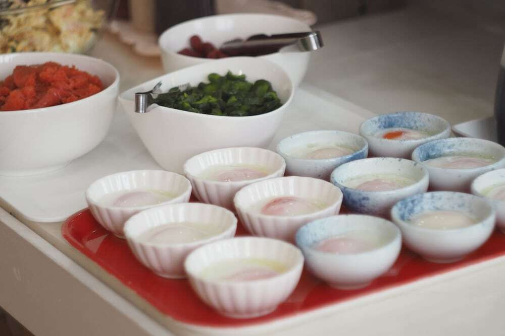 朝食ビュッフェ