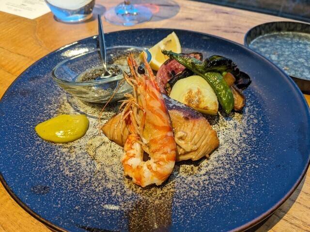 大分姫島産車海老を使った料理 / 1