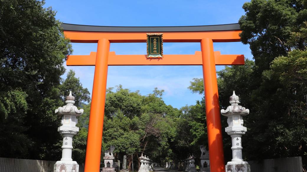 大麻比古神社 鳥居 / 4