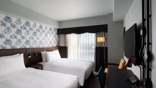 ルーム シングルベッド 2 台 オーシャンビュー