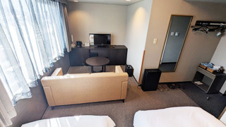 ツインルームシングルサイズベッド 2 台禁煙