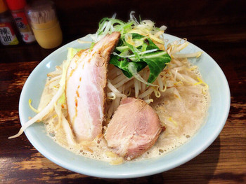 「ラーメン 岩佐 駅前店」料理 771941 太麺野菜730円