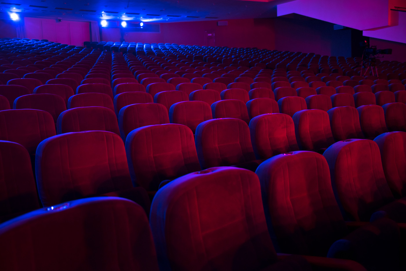 empty auditorium with seats