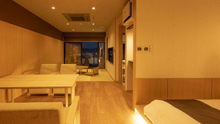 最上階 天然温泉 展望風呂 アイランド＆シティ スイート