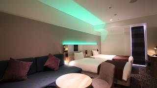 スーペリア ツインルーム (洗い場つきバスルーム、トイレ仕切り)