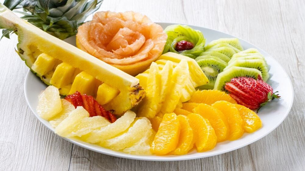 朝食ビュッフェ