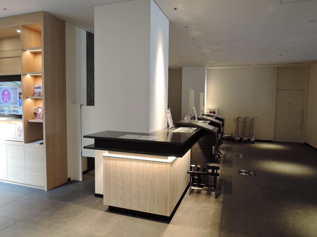 ロビー コロナ感染予防対策はしっかりしている