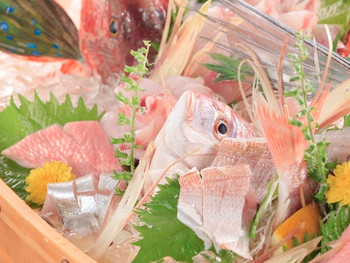 「お宿ひるた」 料理 3309893 地物にこだわった新鮮魚は豪華桶盛で!