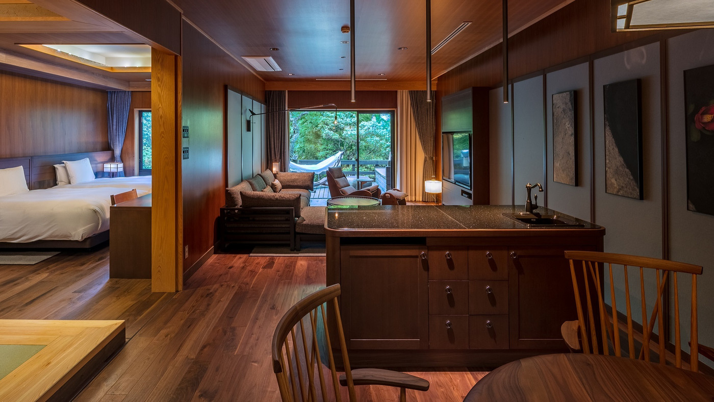 全室がスイートルーム♡和モダンの空間で風情を楽しむ4279716