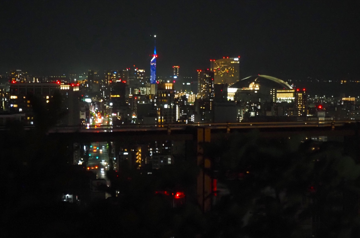 ラウンジからの夜景