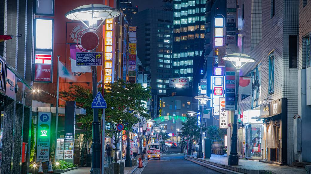 宿周辺は飲食店が充実◎ / 1