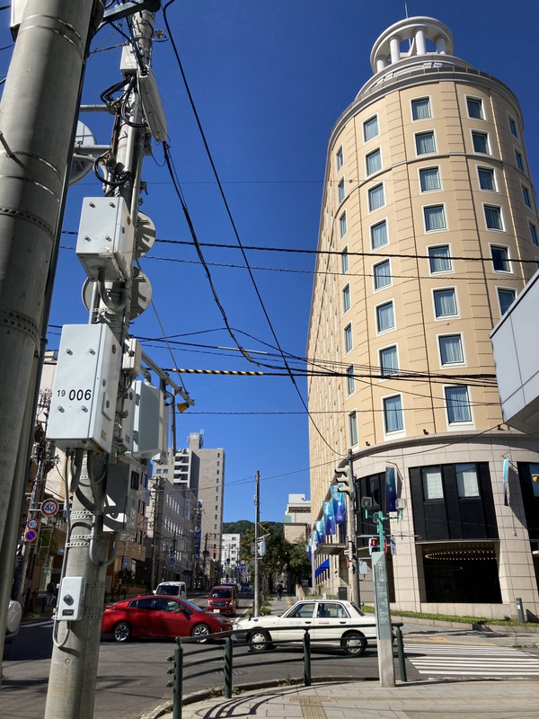 オーセントホテル小樽の外観です