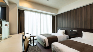 【禁煙】ビューツイン/21㎡/120㎝幅ベッド×2台