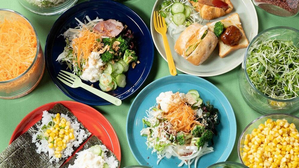 朝食ビュッフェ